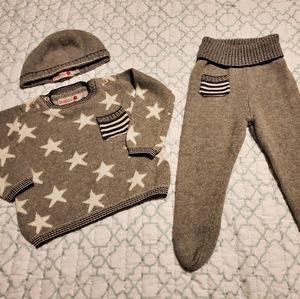 Boboli Baby 3pc Sweater Set